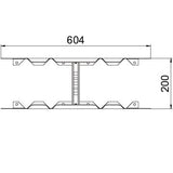 BETTERMANN Gelenkverbinder ST 200x60mm LMFV 620 FS Schraubverb Kabelleiter