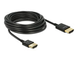 Delock Kabel High Speed HDMI mit Ethernet - HDMI-A Stecker > HDMI-A Stecker 3D 4K 3 m Aktiv Slim High Quality