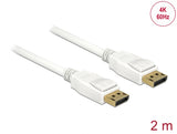 Delock Kabel DisplayPort 1.2 Stecker > DisplayPort Stecker 4K 2 m