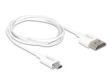 Delock Kabel High Speed HDMI mit Ethernet - HDMI-A Stecker > HDMI Micro-D Stecker 3D 4K 1 m Slim High Quality