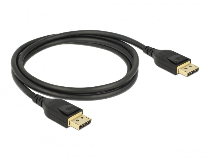 Delock DisplayPort Kabel 8K 60 Hz 1 m DP 8K zertifiziert