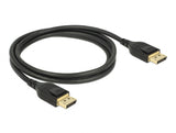 Delock DisplayPort Kabel 8K 60 Hz 1 m DP 8K zertifiziert