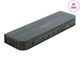 Delock DisplayPort 1.4 KVM Switch 8K 30 Hz mit USB 5 Gbps und Audio