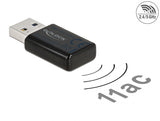 Delock USB Dualband WLAN ac/a/b/g/n Micro Stick 867 + 300 Mbps