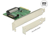 Delock PCI Express x4 Karte > 1 x intern U.2 NVMe SFF-8639 Buchse