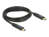 Delock USB 5 Gbps Kabel USB Type-C™ zu USB Type-C™ 2 m PD 5 A E-Marker
