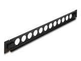 Delock 19″ D-Typ Patchpanel 12 Port werkzeugfrei schwarz