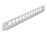 Delock 19″ D-Typ Patchpanel 12 Port werkzeugfrei grau