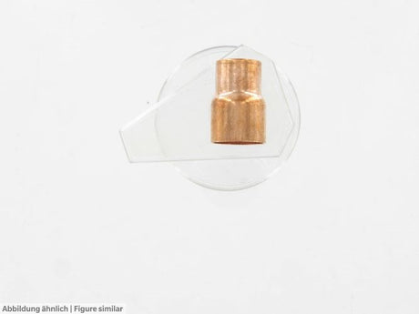Absatznippel 5243 16a/15mm löt Kupfer