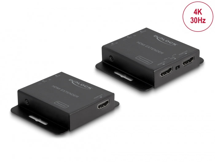 Delock HDMI Extender Set über Cat.6 Kabel 4K 30 Hz
