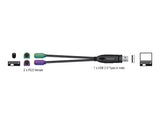Delock USB zu PS/2 Adapter