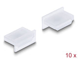 Delock Staubschutz für HDMI A Buchse ohne Griff 10 Stück transparent