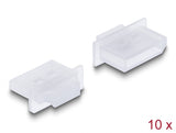 Delock Staubschutz für DisplayPort Buchse mit Griff 10 Stück transparent