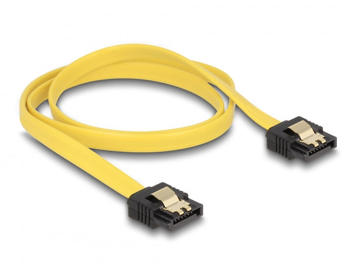 Delock SATA 6 Gb/s Kabel 70 cm gelb