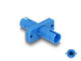 Delock LWL Kupplung ST Simplex Buchse zu ST Simplex Buchse blau