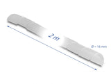 Delock Spiralschlauch flexibel 2 m x 16 mm transparent