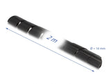 Delock Spiralschlauch flexibel 2 m x 16 mm schwarz