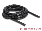 Delock Spiralschlauch flexibel 2 m x 10 mm schwarz