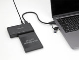 Delock USB Type-C™ Konverter für 1 x M.2 NVMe SSD + 1 x SATA SSD / HDD mit Klon Funktion
