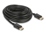 Delock Kabel DisplayPort 1.2 Stecker > DisplayPort Stecker 4K 60 Hz 10 m