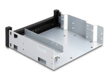Delock 5.25″ Einbaurahmen für 1 x 5.25″ Slim Laufwerk + 1 x 2.5″ oder 3.5″ HDD