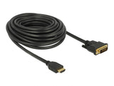 Delock HDMI zu DVI 24+1 Kabel bidirektional 10 m