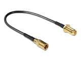 Delock Antennenkabel SMA Buchse zum Einbau > SMB Stecker 200 mm