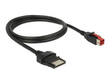 Delock PoweredUSB Kabel Stecker 24 V > 8 Pin Stecker 1 m für POS Drucker und Terminals