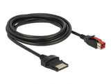 Delock PoweredUSB Kabel Stecker 24 V > 8 Pin Stecker 3 m für POS Drucker und Terminals