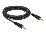 Delock Kabel Audio Klinke 3,5 mm Stecker / Stecker 2,5 m