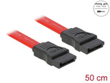 Delock SATA 3 Gb/s Kabel 50 cm rot