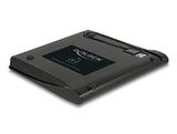 Delock Externes Gehäuse für 5.25″ Ultra Slim SATA Laufwerke 9,5 mm zu USB Typ-A Stecker