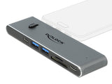 Delock Dockingstation Dual USB Type-C™ mit HDMI / USB 3.2 / SD / PD 3.0