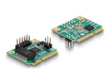 Delock Mini PCIe I/O PCIe half size 1 x RJ45 2,5 Gigabit LAN