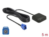 Navilock NL-69AT GNSS GALILEO GPS FAKRA C Buchse aktive Antenne RG 174/U 5 m outdoor