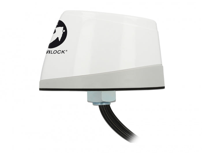 Navilock NL-400 Multiband GNSS 5G LTE-MIMO WLAN-MIMO IEEE 802.11 ac/a/h/b/g/n Antenne 5 x RP-SMA omnidirektional Dachmontage outdoor