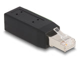 Delock RJ45 Stecker Cat.5e zu Terminalblock Adapter 90° gewinkelt