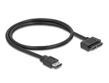 Delock Kabel eSATAp > Slimline SATA13 Pin 0,5 m