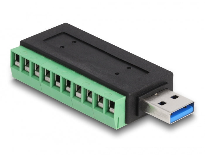 Delock USB 3.2 Gen 1 Typ-A Stecker zu Terminalblock Adapter