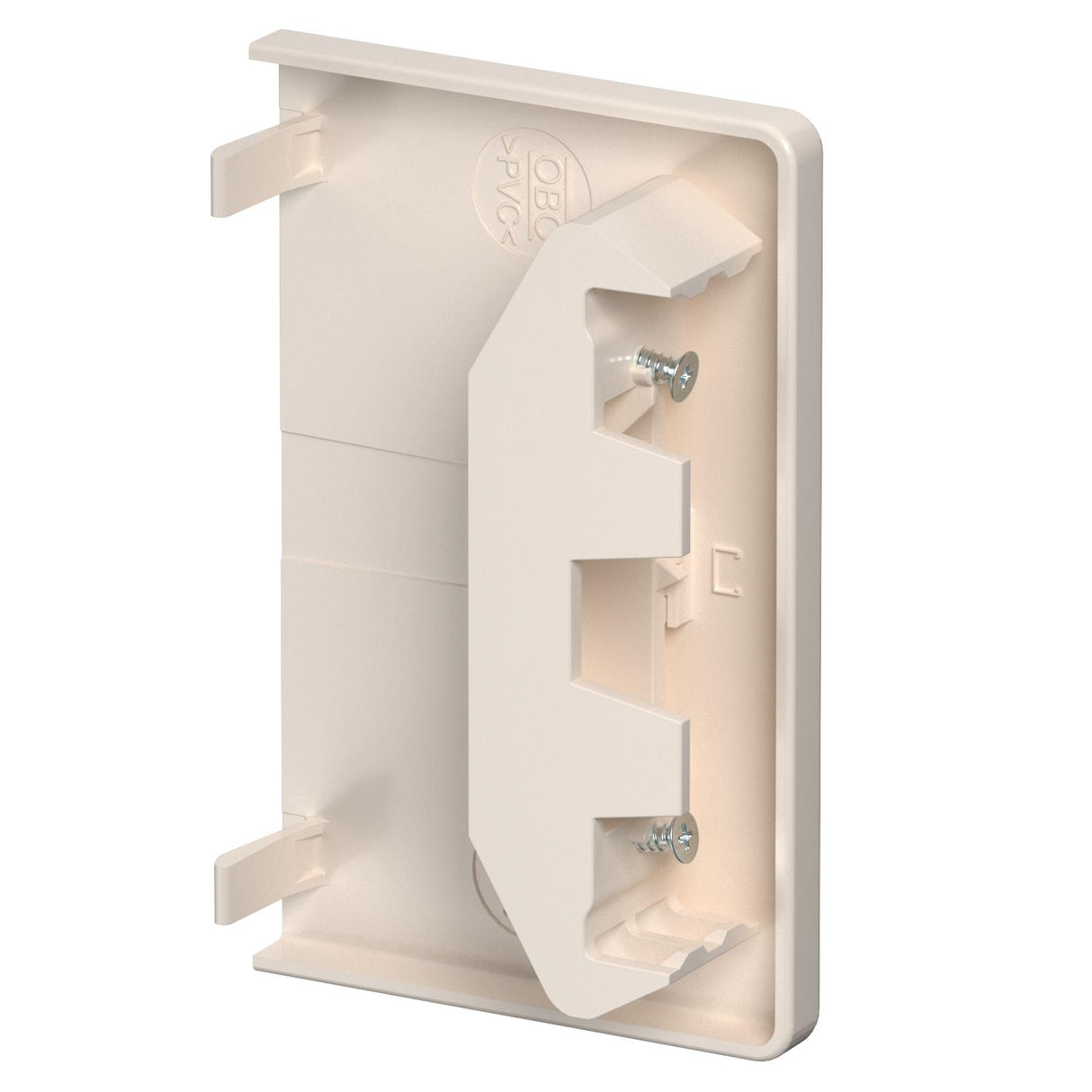BETTERMANN Endstück GEB-K 110x70mm Kst GK-E70110CW li/re cws RAL9001 unbeh