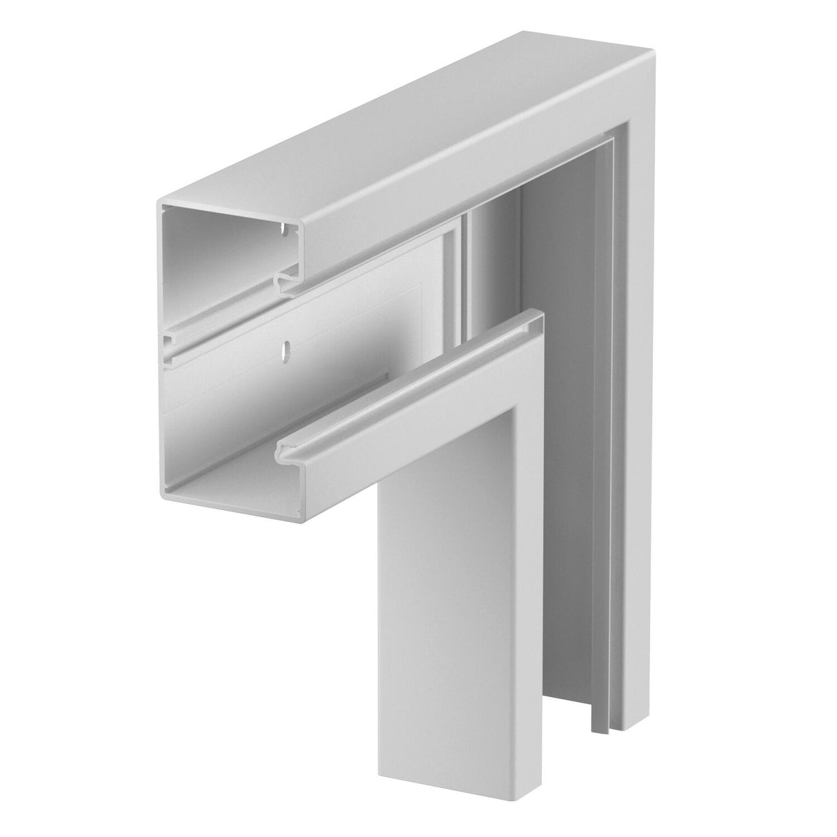 BETTERMANN Flachwinkel GEB-K UT 70x130mm GK-F70130LGR Kst lgr unbeh RAL7035
