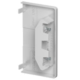 BETTERMANN Endstück GEB-K 130x70mm Kst GK-E70130LGR li/re lgr RAL7035 unbeh