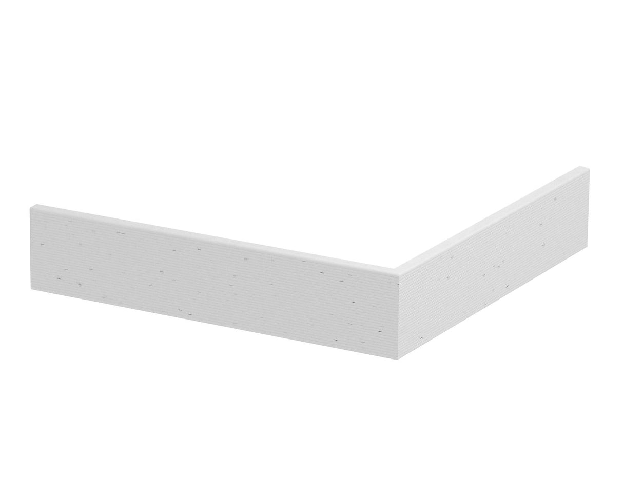 BETTERMANN Oberteil Außeneck GEB-K 80mm GK-OTKARW Kst rws RAL9010 unbeh