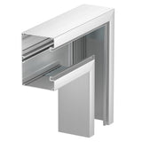 BETTERMANN Flachwinkel GEB-K UT 90x130mm GA-SF90130EL Alu alu-look hfr anod/elox