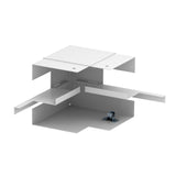 BETTERMANN Inneneck GEB-K ST UT 90x90mm GS-SI90110RW rws besch hfr RAL9010