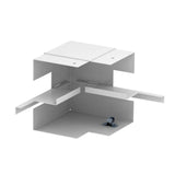 BETTERMANN Inneneck GEB-K ST UT 90x90mm GS-SI90130RW rws besch hfr RAL9010