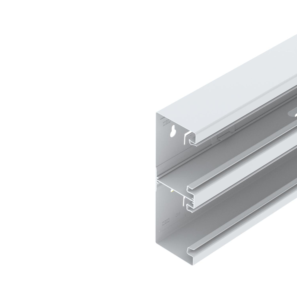 BETTERMANN Geräteeinbaukanal ST 210x70mm GS-D70210RW rws RAL9010 besch
