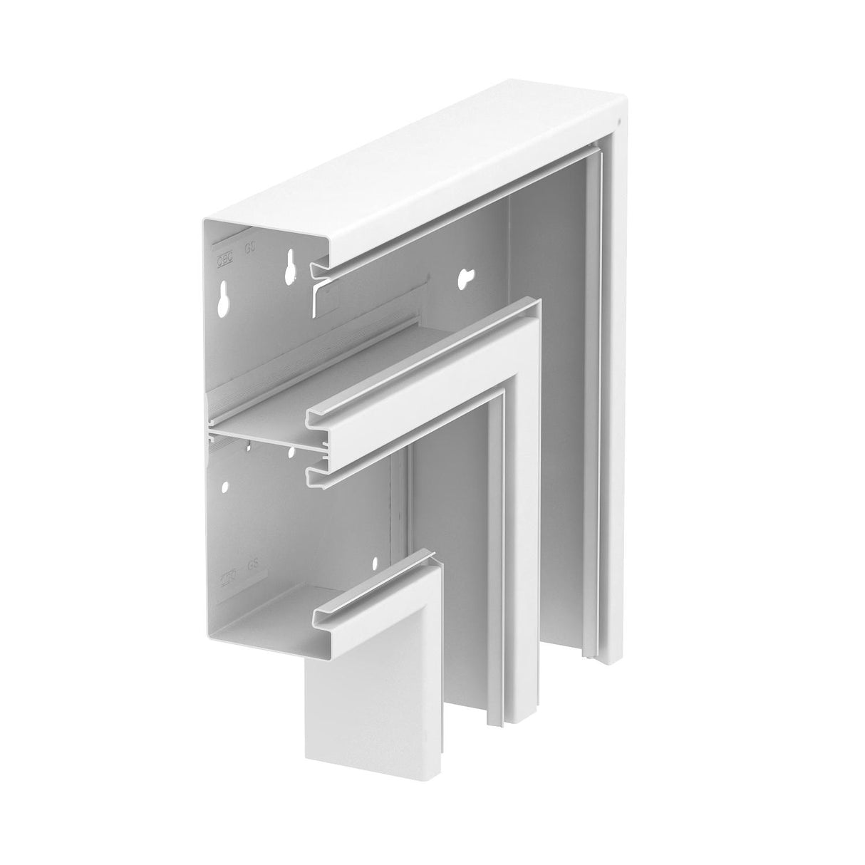 BETTERMANN Flachwinkel GEB-K UT 70x210mm GS-DFF70210RW ST rws hfr besch RAL9010