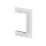 BETTERMANN Wandanschlussblende GEB-K sym G-AWAO70130RW B198xT104mm Alu rws Wand