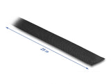 Delock Gewebeband 25 m x 25 mm reißbar selbstklebend schwarz
